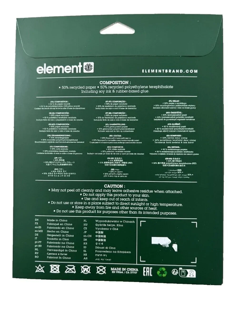 Ralph Lauren x Element Collab Polo Country Skate Goods Sticker Set - Picture 3 of 3